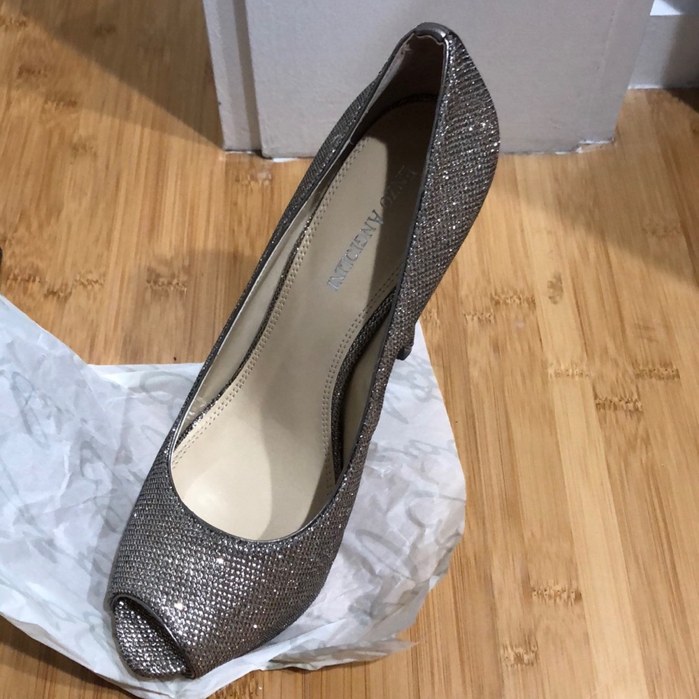 Enzo Angiolini Peep Toe Pumps NWT - Picture 3 of 7